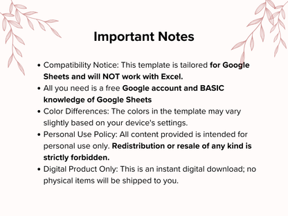 Small Business Bookkeeping - Pink