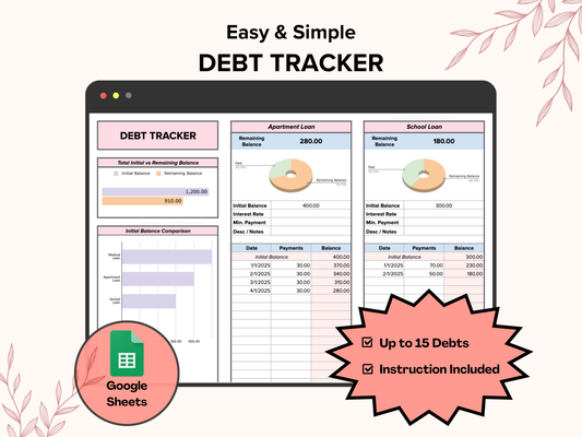 Simple Debt Tracker