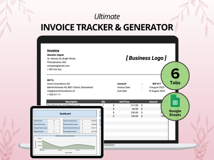 Invoice Tracker & Generator