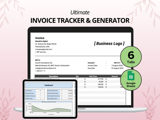 Invoice Tracker & Generator