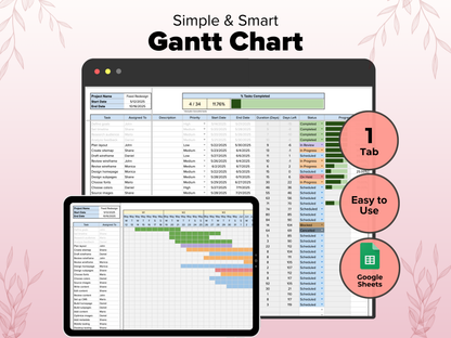 Gantt Chart Template