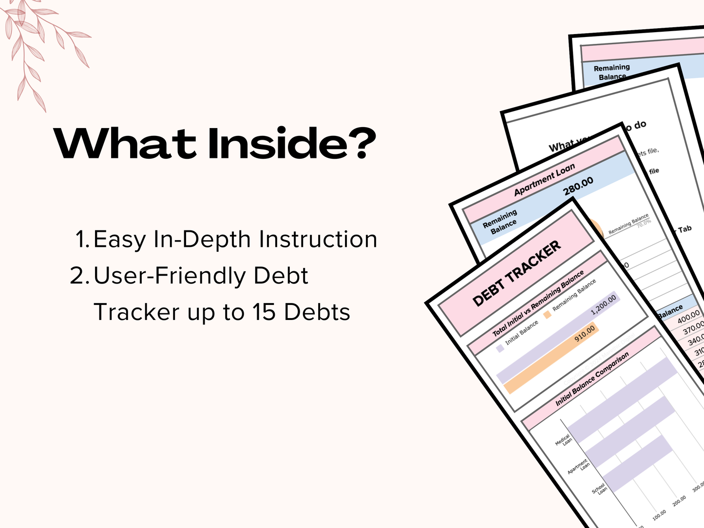 Simple Debt Tracker