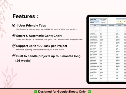 Gantt Chart Template
