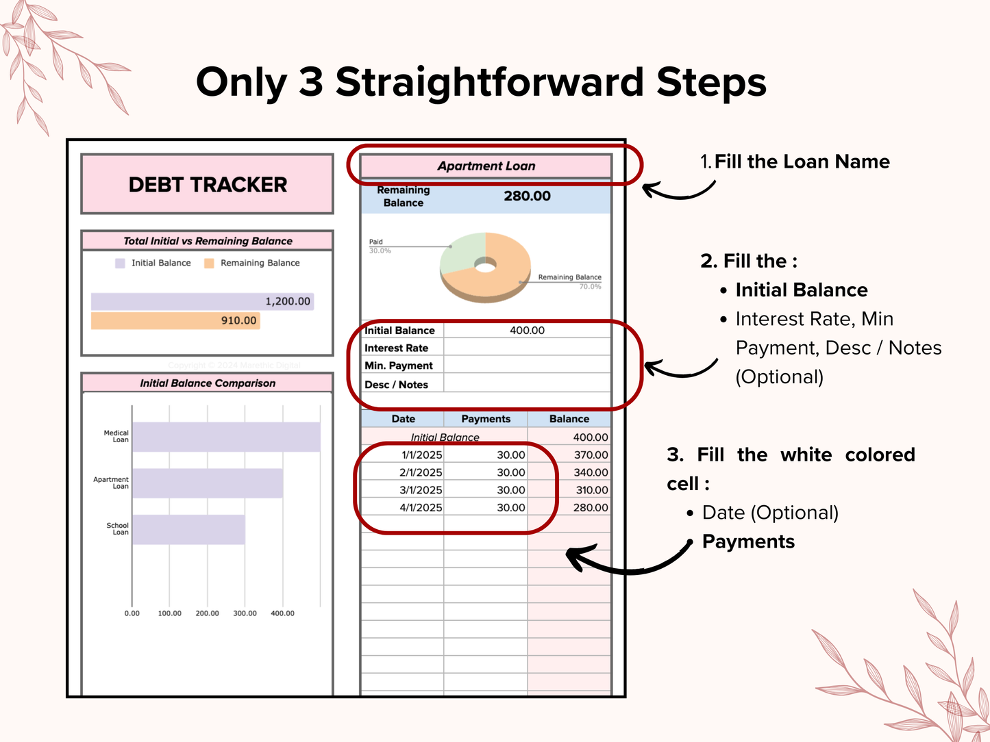 Simple Debt Tracker