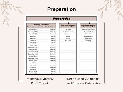 Small Business Bookkeeping - Brown