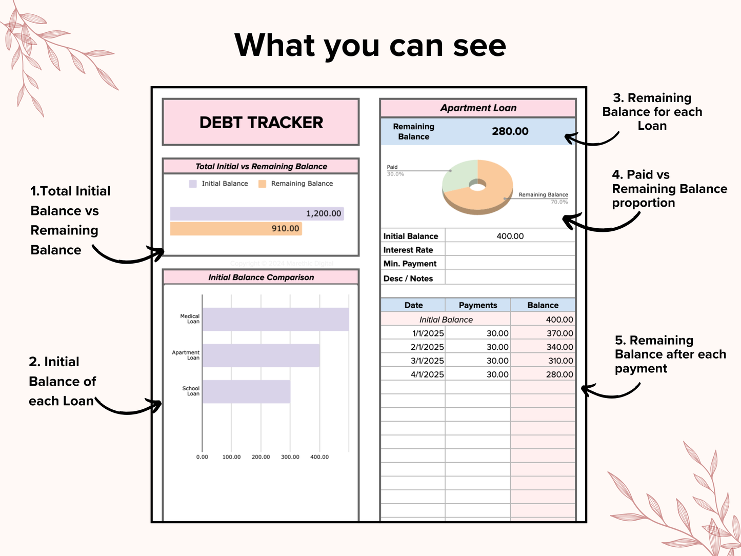 Simple Debt Tracker