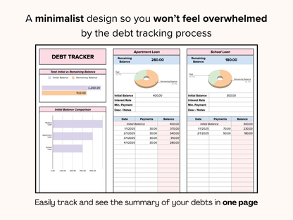 Simple Debt Tracker