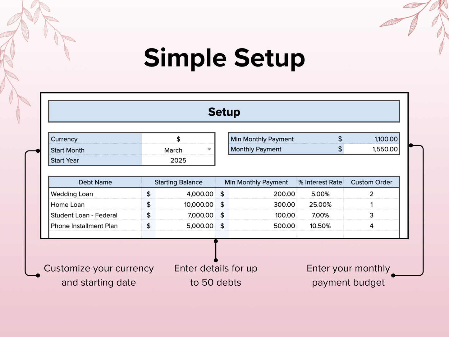 Ultimate Debt Tracker