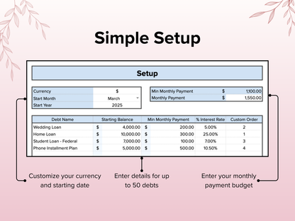 Ultimate Debt Tracker