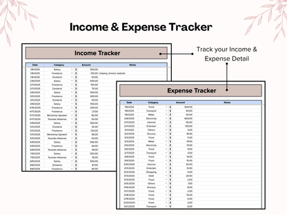 Income & Expense Tracker