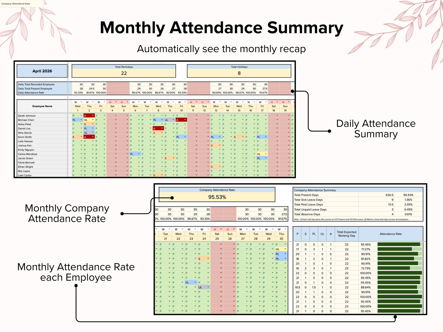 Employee Attendance Tracker