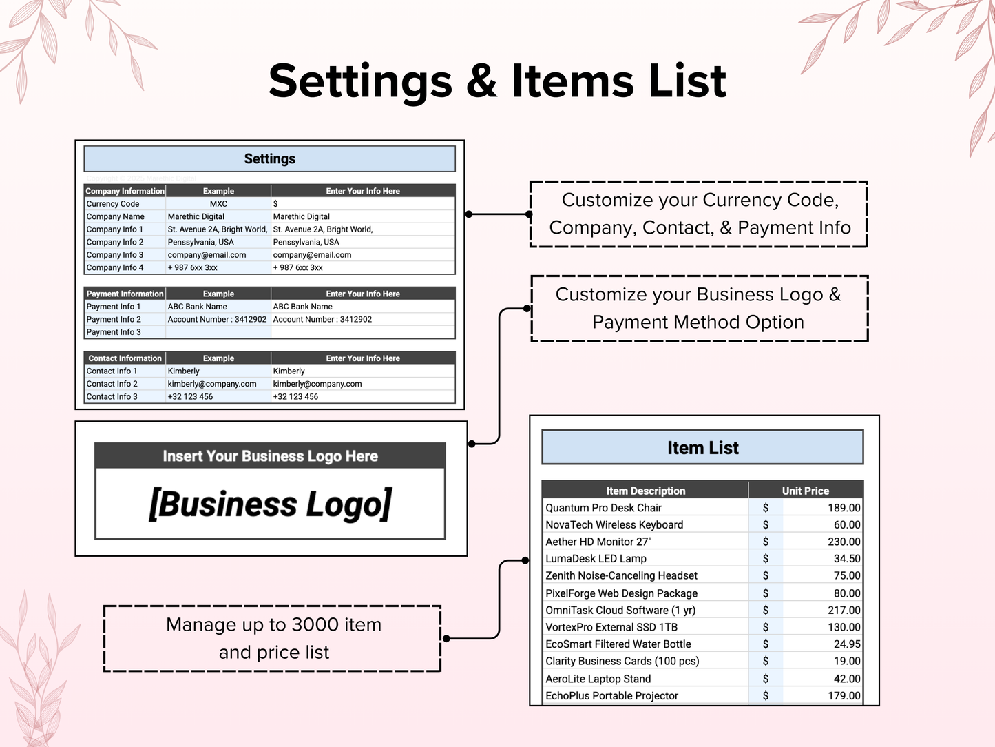 Invoice Tracker & Generator