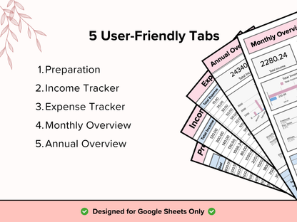 Small Business Bookkeeping - Pink