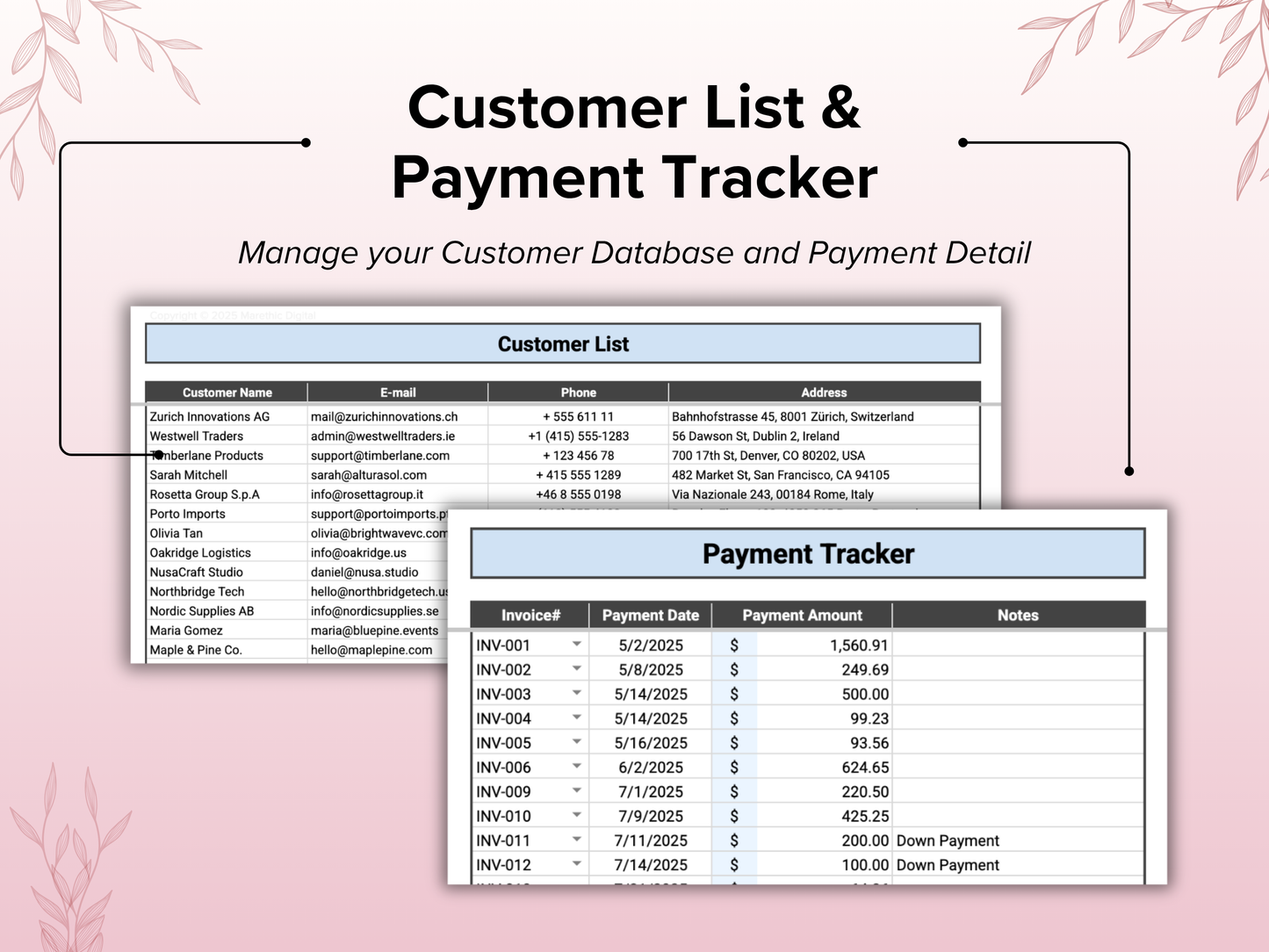 Invoice Tracker & Generator