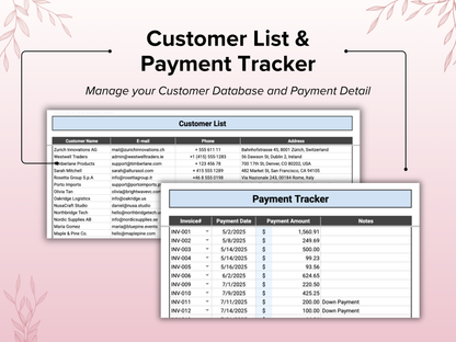 Invoice Tracker & Generator