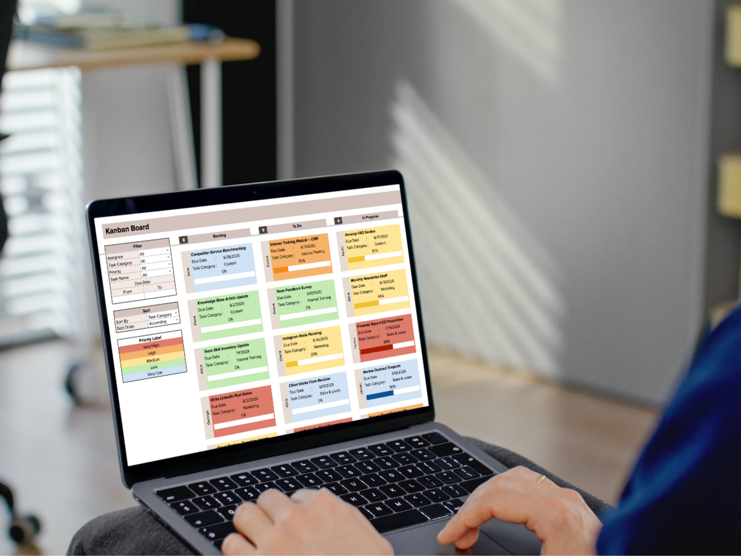 Kanban Board Template