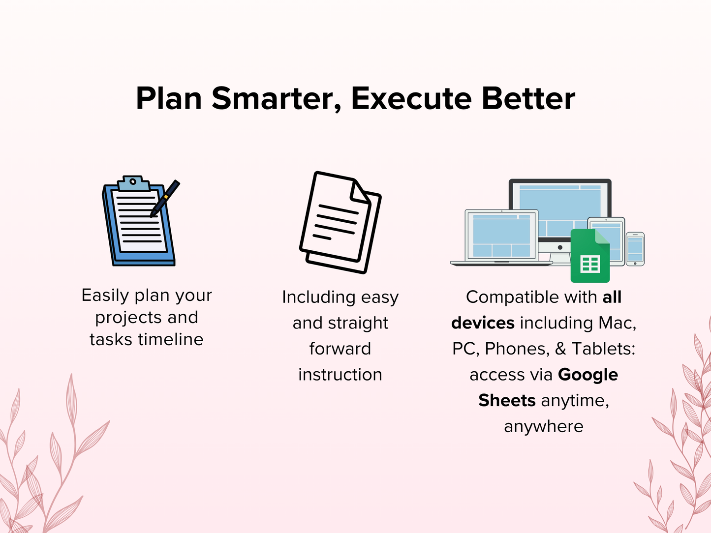 Gantt Chart Template